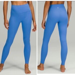 Lululemon Wunder Under High-Rise Tight 28" Full-On Luxtreme Blue Size 8 Leggings